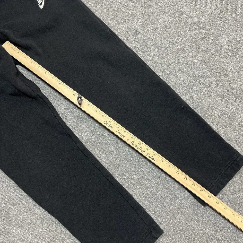 Nike Sweatpants Mens Medium Black Fleece Elastic Waist Pockets Gym BV2707-00A